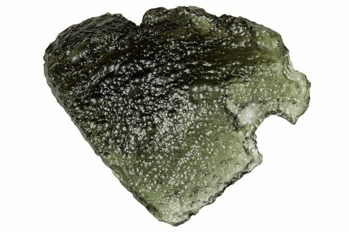 Green Moldavite Tektite ( g) - Czech Republic #330763